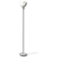 Ikea Stehlampe stehend hoch einstielig weiß Steh Deckenfluter modern Leuchte