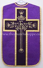 Violett Römische Kasel