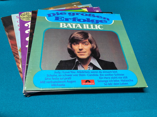 Langspielplatten bunte - 5,