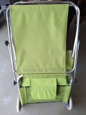 LIVARNO home Liege Gartenliege mit Sonnendach für Strand oder Camping 