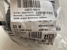 HDMI-Kabel Meterware HDMI104 - 30 Meter - E+P Elektrik