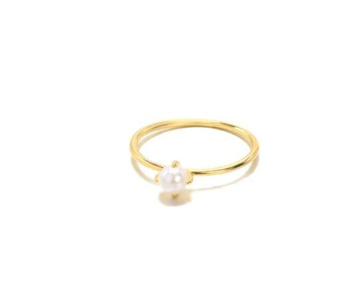 Damen ring perle edelstahl - damen,