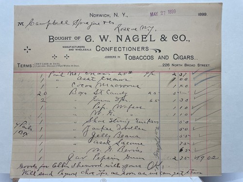 Antike 1899 nagel - 1899, w.