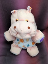 Nilpferd hippo rosa plüsch - hippo,