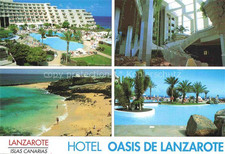 Lanzarote Kanarische Inseln ES Hotel Oasis de Lanzarote Strand Schwimmbad Treppe