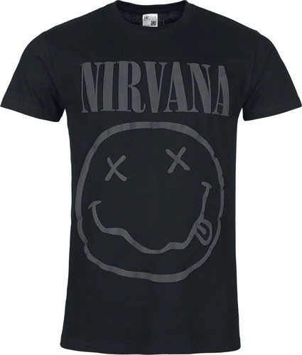 Nirvana shirt herren smile - herren,