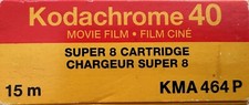 Kodachrome 40, Kodak Super 8 Farbfilme, Type A, Abgelaufen 1994,1995