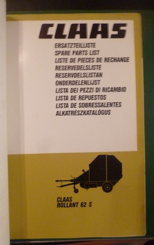 Claas rundballenpresse rollant - claas,