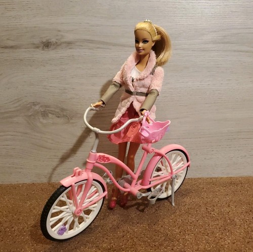 Mattel barbie fahrrad mit - mattel,