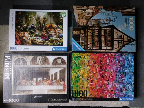 Puzzle konvolut paket stück - konvolut, 4