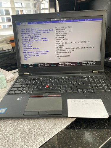 Lenovo thinkpad p50 intel - thinkpad,