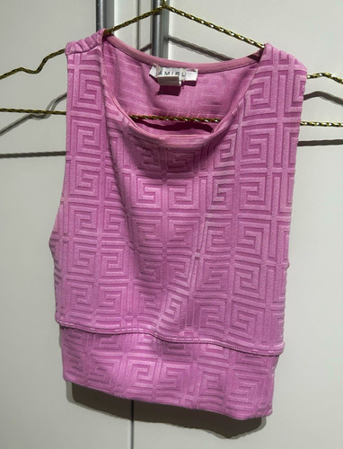 Amisu damen crop top - s, rosa