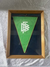 DFB Deutschland Schweden 1987 Wimpel, Übergabewimpel Signiert, Kein Trikot