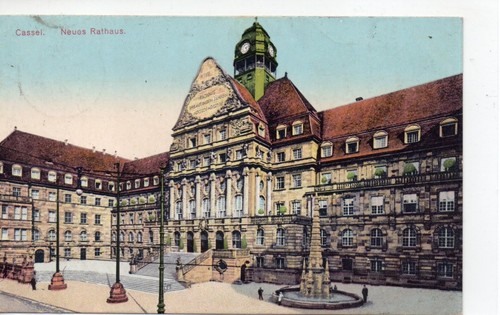 Postkarte hessen kassel - postkarte,