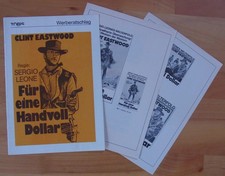 Für eine Handvoll Dollar - Clint Eastwood, Sergio Leone - Werberatschlag