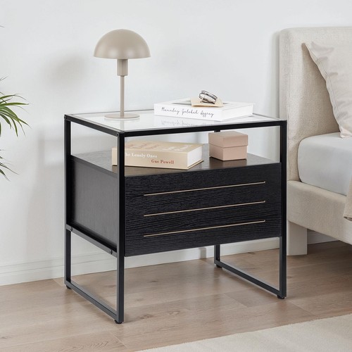 Moderner nachttisch mit - moderner,