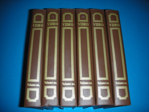 Vhs buchhüllen - vhs,