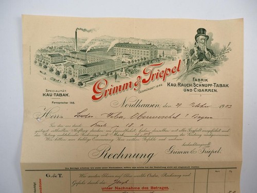 Grimm triepel fabrik tabak - triepel,