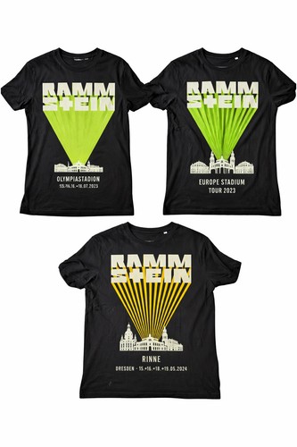 Rammstein tour tshirt - tour, m