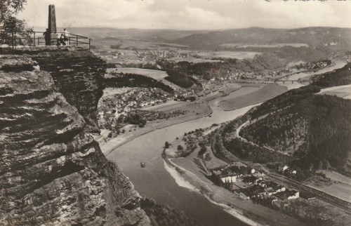 Sächsische schweiz blick vom - sächsische, schweiz,