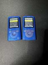 2 Sony NWZ-E384 Walkman MP3 Player 8GB Neue Batterie Funktionsfähig 