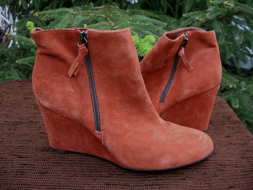 Halbstiefel keilabsatz 38 - halbstiefel, gr.38
