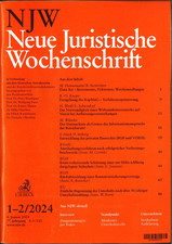 NJW Gesamter Jahrgang 2024 -