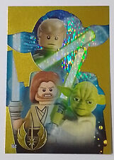 152 - Mächtige Jedi - Goldkarte - LEGO Star Wars Sammelkarten Serie 1 *  TCC
