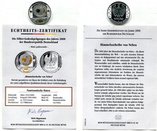 10 Euro BRD 2008 A  Silber