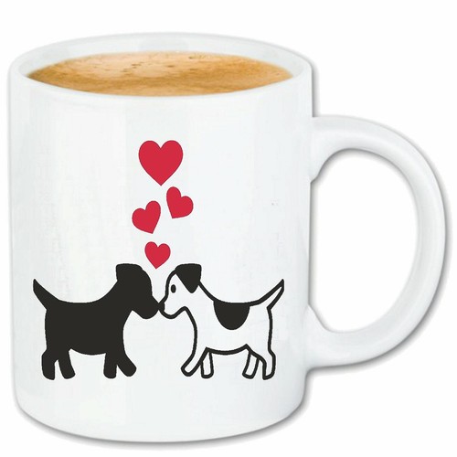 Kaffeetasse zwei verliebte - zwei,