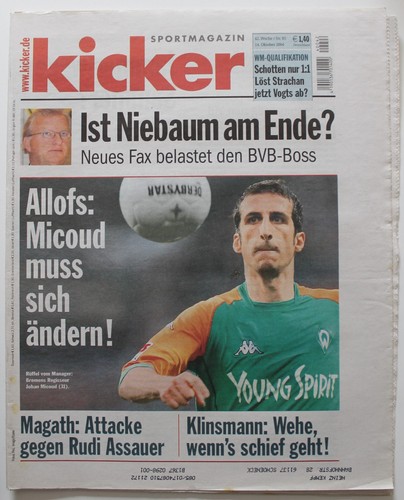 Kicker 2004 finanzskandal - 2004/85:,