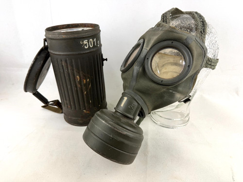 Original wehrmacht gasmaske - original,