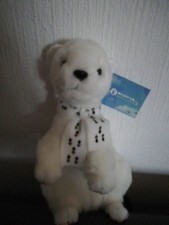 Stofftier Hermelin stehend