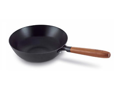 Wok-Pfanne 24 cm Guss-Eisen