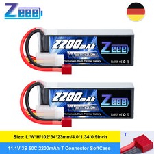 2x Zeee 3S Lipo Akku Batterie