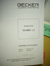 Becker Flugfunk CU 5301 Nav