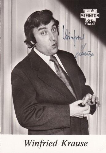 Autogramm winfried krause - winfried,