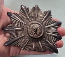 Polizei 11 cm GROSSER Tschako Stern 50er Abzeichen BERLIN Badge Polizeiabzeichen
