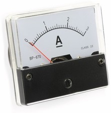 Drehspul-Einbauinstrument