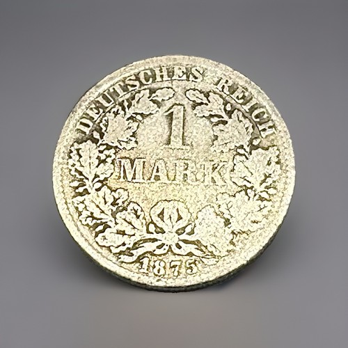 Silbermünze mark 1875 - 1, mark,