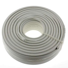 Koaxialkabel 100m doppelt - koaxialkabel, 100m,