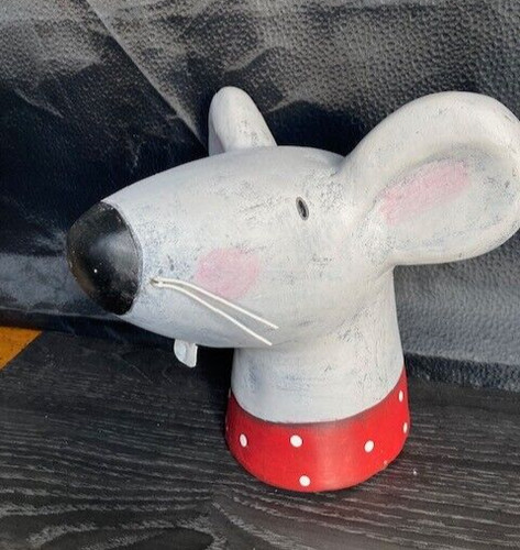 Dekofigur maus leseratte ca - /,