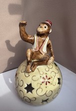 schöne Porzellan Figur Zirkus