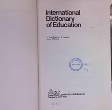 International dictionary - , of