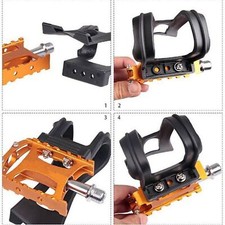 2× Fahrrad Ohne Riemen Pedal