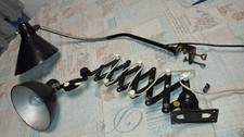 Reif Scherenlampe und  HALA Schwanenhals  Klemmleuchte , Funktionstüchtig