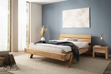 Futonbett Balkenbett Kernbuche