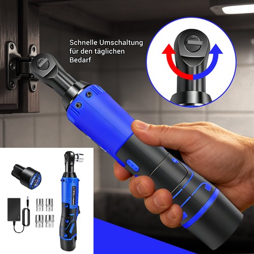 Akku ratsche - 3/8", akku-ratsche