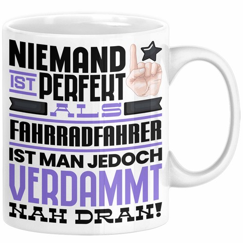 Fahrradfahrer geschenk tasse - geschenk,