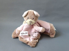 Nicotoy Bär Teddy rosa braun